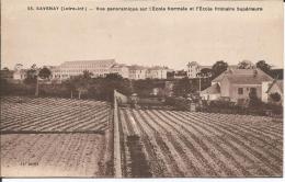 Cpa, Savenay (Loire-Inf.), Vue Panoramique Sur L'Ecole Normale Et L'Ecole Primaire Supérieure - Savenay