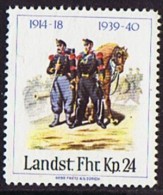 1939/40  Landst. Fhr. Kp. 24 ** - Etichette