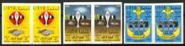 1962 Libia Scout Scouting Scoutisme Imperforate Set MNH** R - Nuevos