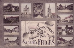 62  FRUGES    PAS DE CALAIS  - SOUVENIR   - CPA   N/B  9x14  BE - Fruges