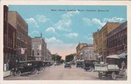 Kansas Chanute Main Street Looking West - Other & Unclassified