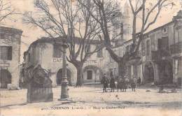 47] Lot Et Garonne - TOURNON Place Et Clocher Neuf  (Cpa -année 1906) *PRIX FIXE - Tournon D'Agenais