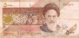 BILLETE DE IRAN DE 5000 RIALS    (BANKNOTE) - Iran