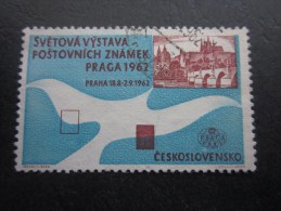 Briefmarken Weltausstellung Praga  1962 Tché>érinnophilie Erinnern,Action De Collectionner Vignette OB Non Postales - Autres & Non Classés