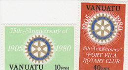 Vanuatu-1980 Rotary English 293-24 MNH - Vanuatu (1980-...)