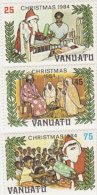 Vanuatu-1984 Christmas 380-383  MNH - Vanuatu (1980-...)