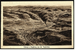 Coburg U. Umgebung Aus Der Vogelschau   -  Ansichtskarte Ca.1925     (1899 ) - Coburg