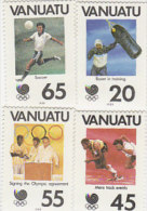 Vanuatu-1988 Olympic Games Seoul 480-483 MNG - Vanuatu (1980-...)