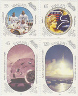 Vanuatu-1989 Moonlanding 20th Anniversary 507-510 MNH - Vanuatu (1980-...)