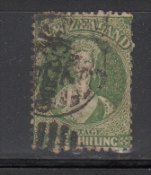 New Zealand  Scott No 20  Used Year 1863  Wmk. 6  Perf. 13x13 - Used Stamps