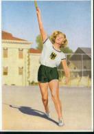 Olympia 1932 Los Angeles Werk 6 Nr. 70 Gruppe 22 Ellen Braunmiller Speerwerfen - Leichtathletik