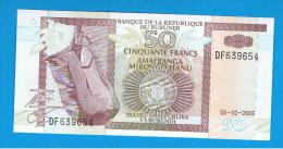 BURUNDI - 50 Francs 2005 SC  P-36 - Burundi