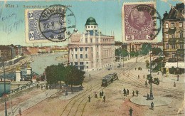 WIEN / ASPERNPLATZ UND URANLAGEBÄUDE (avec PHILATELIE) - Wien Mitte