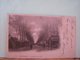 COURTENAY (LOIRET) AVENUE DE LA GARE. - Courtenay