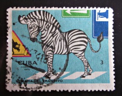 Briefmarke CUBA / KUBA 1970 Zebra Tiere - Other (Earth)