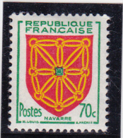 FRANCE    1954  Y.T. N° 1000  NEUF*  Charnière Ou Trace - 1941-66 Stemmi E Stendardi