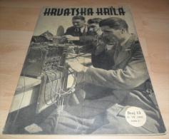 NDH, HRVATSKA KRILA, BROJ 13 1943 - Sonstige & Ohne Zuordnung