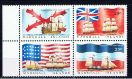 MH Marshallinseln 1988 Mi 185-88 Mnh Flaggen - Marshall