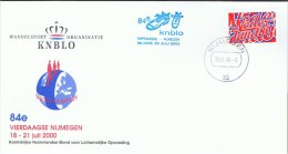 NL Niederlande 1997 Mi 1629 Viertagemarsch Nimwegen 20.7.2000 - Briefe U. Dokumente