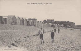 &curren;&curren;  2981 -  St-AUBIN-sur-MER - La Plage  - Cabines De Bain     &curren;&curren; - Saint Aubin