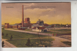 4134 RHEINBERG, Deutsche Solvay-Werke, Fabrik Anlagen, 1920 - Mörs