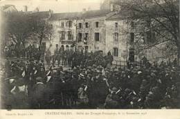 CPA (57)   CHATEAUB SALINS Defilé Des Troupes Française  Le 17.11 1918 - Chateau Salins
