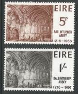 Ireland. 1966 750th Anniv Of Ballintubber Abbey. MH Complete Set - Unused Stamps