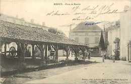 Deux Sevres -ref A308- Brioux - Place Du Marché - Carte Bon Etat - - Brioux Sur Boutonne