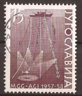 1958 X 869  JUGOSLAVIJA GEOPHYSIKA USED FAUNA NAVI - Used Stamps