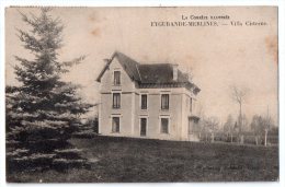 Eygurandes - Merlines, Villa Cisiterne, La Corrèze Illustrée, Scan Recto-verso - Eygurande