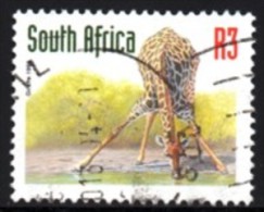 South Africa - 1998 Redrawn 6th Definitive R3 Giraffe (o) # SG 1024 , Mi 1111A - Giraffes