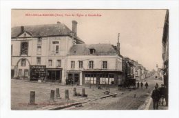 Juin12  6160822      Moulin La Marche  Place De L'église Et Grande Rue - Moulins La Marche