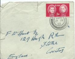 1962 3p Envelope To England   Front & Back Shown - Lettres & Documents