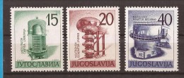 1960 X 927-29   JUGOSLAVIJA  ENERGIA  Atomic Physics      MNH - Neufs