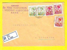 Old Letter - Yugoslavia, Croatia, Knin - Storia Postale