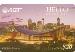 CANADA Calgary Alberta Carte AGT 20$ Bande Magnétique - Kanada