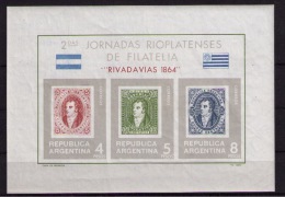 ARGENTINA 1966  Rio Plata - Hojas Bloque