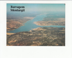 Portugal Cor 24710 - BARRAGEM DE MONTARGIL  - VISTA AÉREA - Portalegre