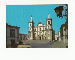 Portugal Cor 24741 - PORTALEGRE - SÉ CATEDRAL - OLD CARS AUTOMOBILES VOITURES OPEL - Portalegre