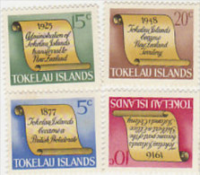 Tokelau-1969 History Of Tokelau 16-19 MNH - Tokelau