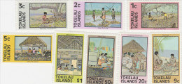 Tokelau-1976 Local Life 49-56 MNH - Tokelau