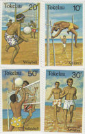 Tokelau-1981 Sports 77-80 MNH - Tokelau