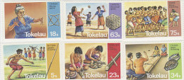 Tokelau-1983 Traditional Games 97-102 MNH - Tokelau