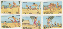 Tokelau-1987 Olympic Sports 144-149 MNH - Tokelau