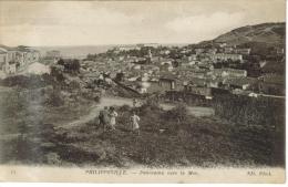 CPA SKIKDA Ex. PHILIPPEVILLE (Algérie) - Panorama Vers La Mer - Skikda (Philippeville)