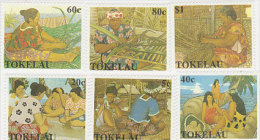 Tokelau-1990 Women Art 165-170 Set  MNH - Tokelau