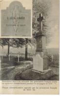 CPSM MILITAIRE MUENSTER (Allemagne-Rhénanie Du Nord Westphalie) - Camp De Prisonniers 1914/18 : Monument Friedrichsfeld - Münster