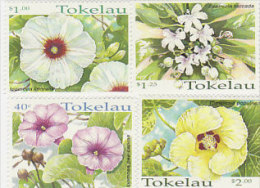 Tokelau-1998 Tropical Flowers 260-263 MNH - Tokelau