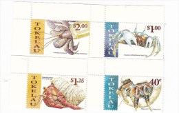 Tokelau-1999 Pacific Crabs MNH - Tokelau