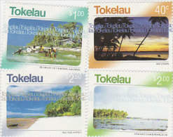 Tokelau-2001 Island Scenery 298-301 MNH - Tokelau